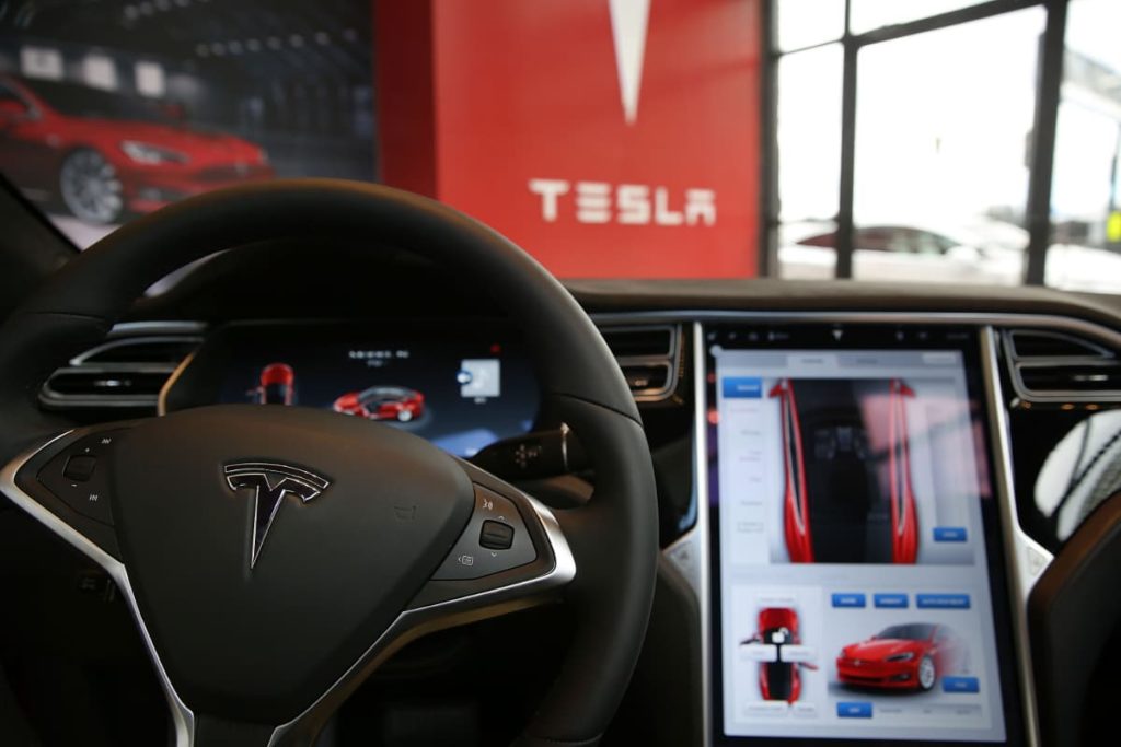 tesla dog mode
