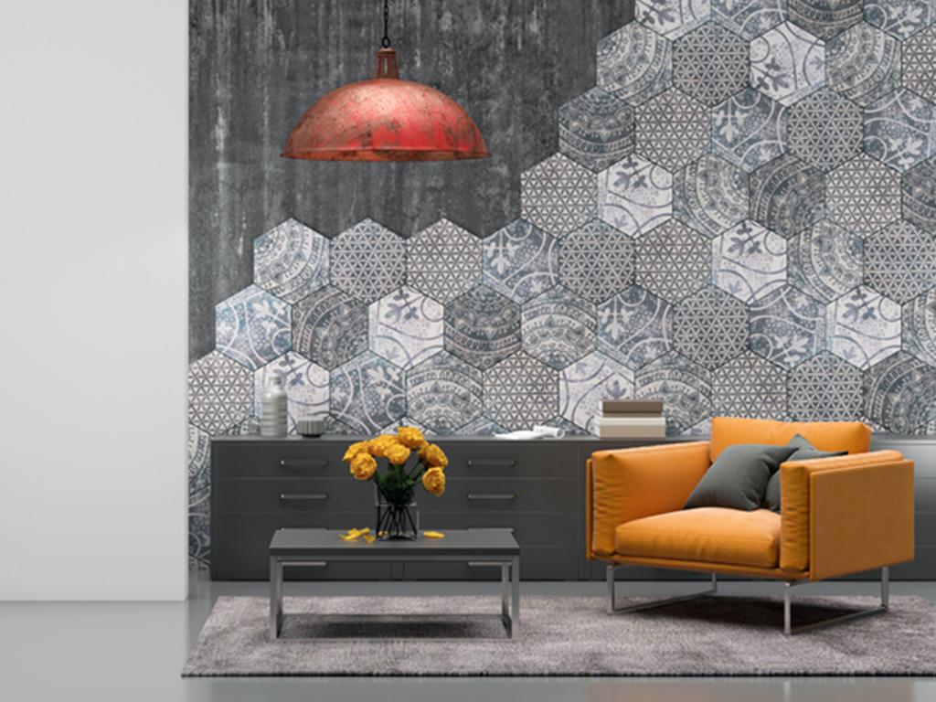 grey and white living room