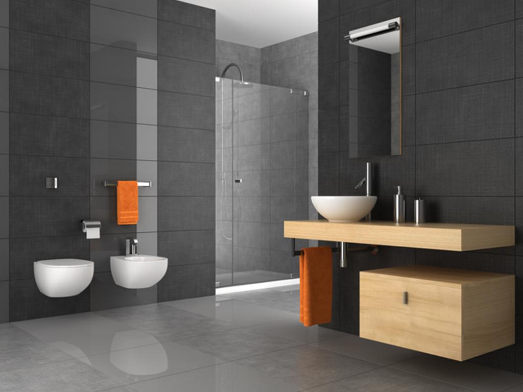 black bathroom ideas