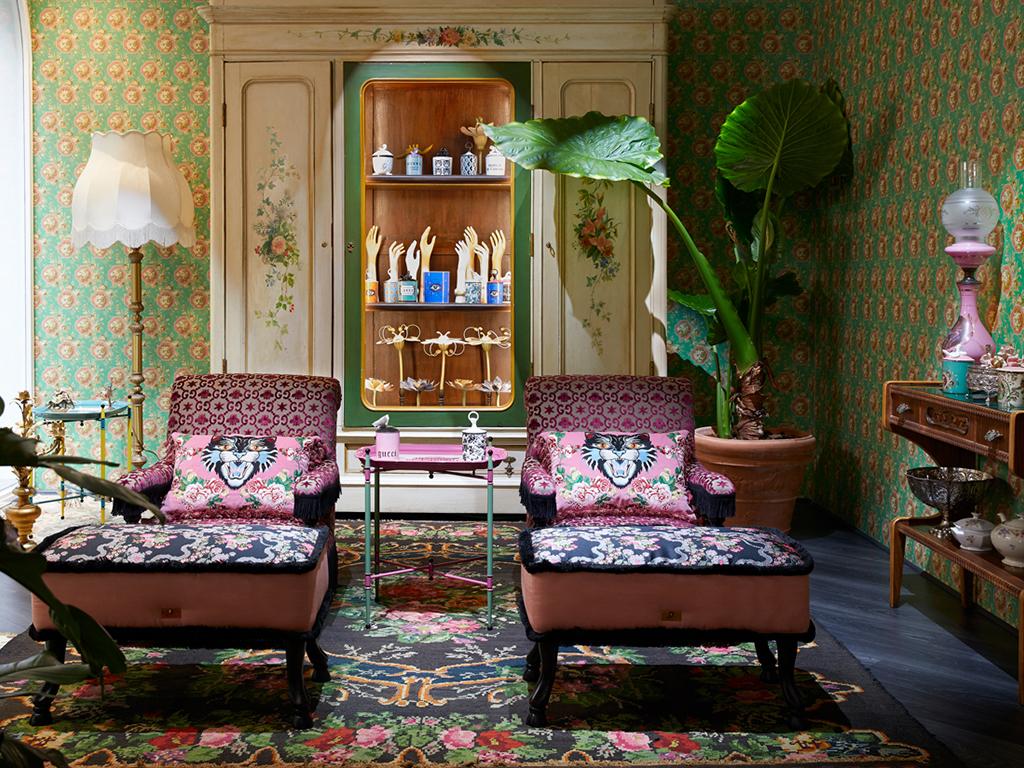 gucci home decor pop up