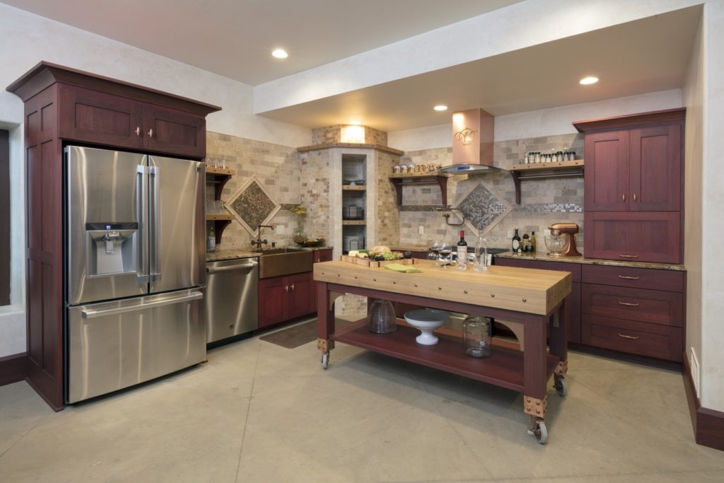 kitchen ideas with dark cabinets