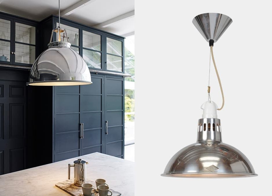 Chrome Lighting Is a Stylish Way to Add Fixtures to Your Home Inspiralist
