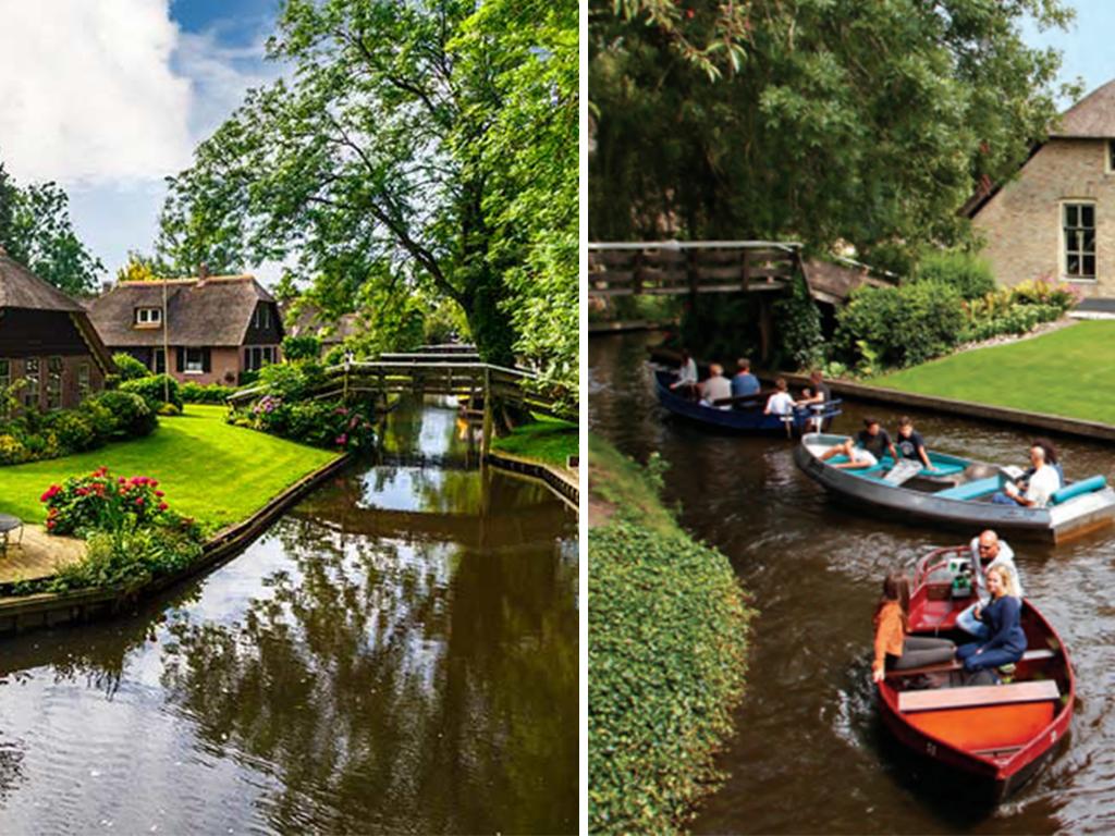 giethoorn water streets