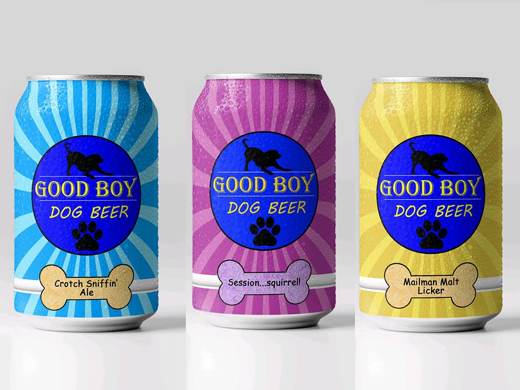 good boy dog beer