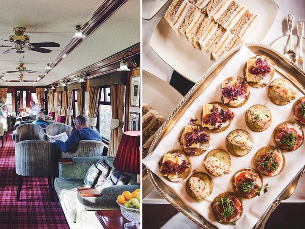 luxury railway journey