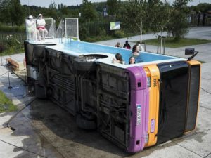 swimming pool bus