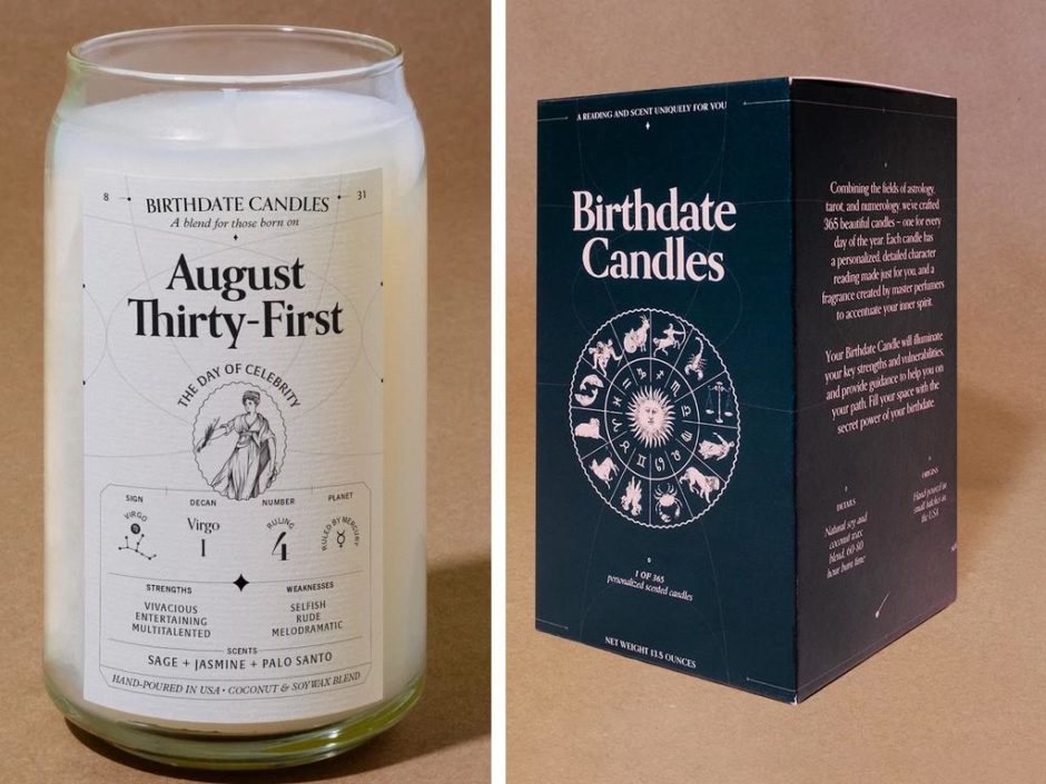 The Birthdate Candle Collection Reveals Hidden Meaning Of Your Birthday