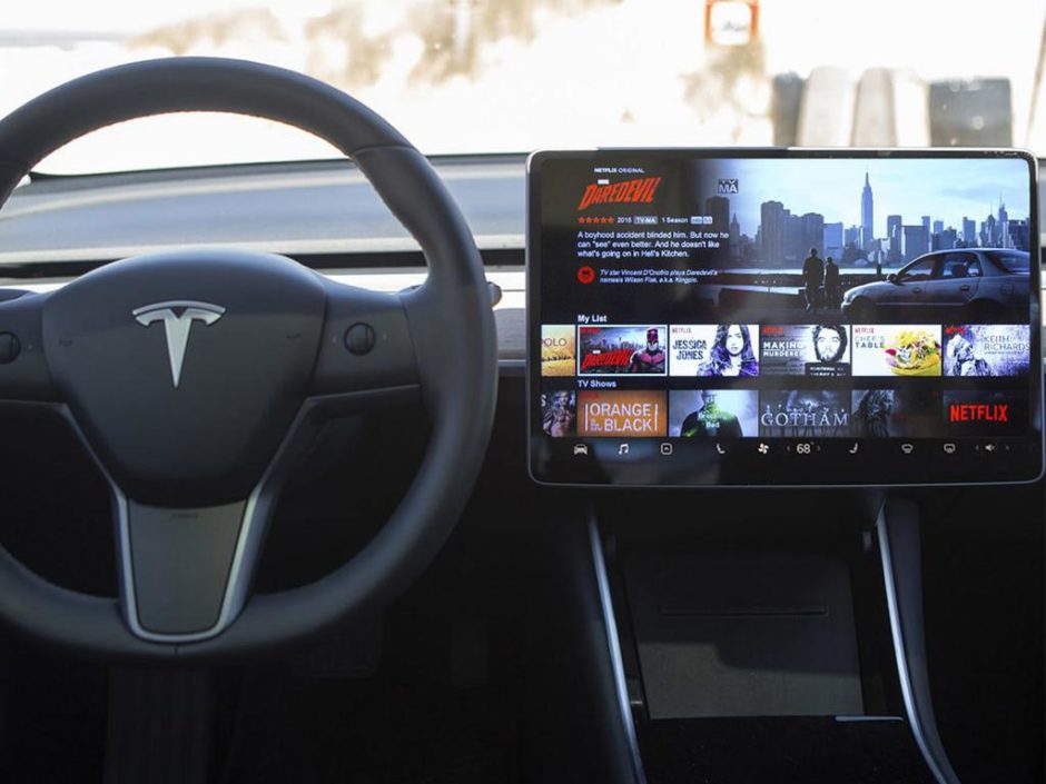The Tesla Netflix YouTube Streaming Service Will Completely Change Driving