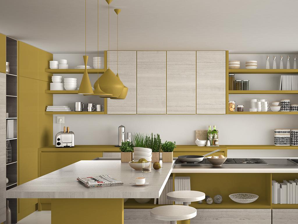 yellow kitchen ideas