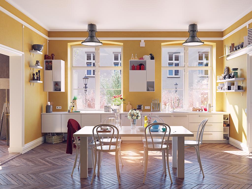 yellow kitchen ideas
