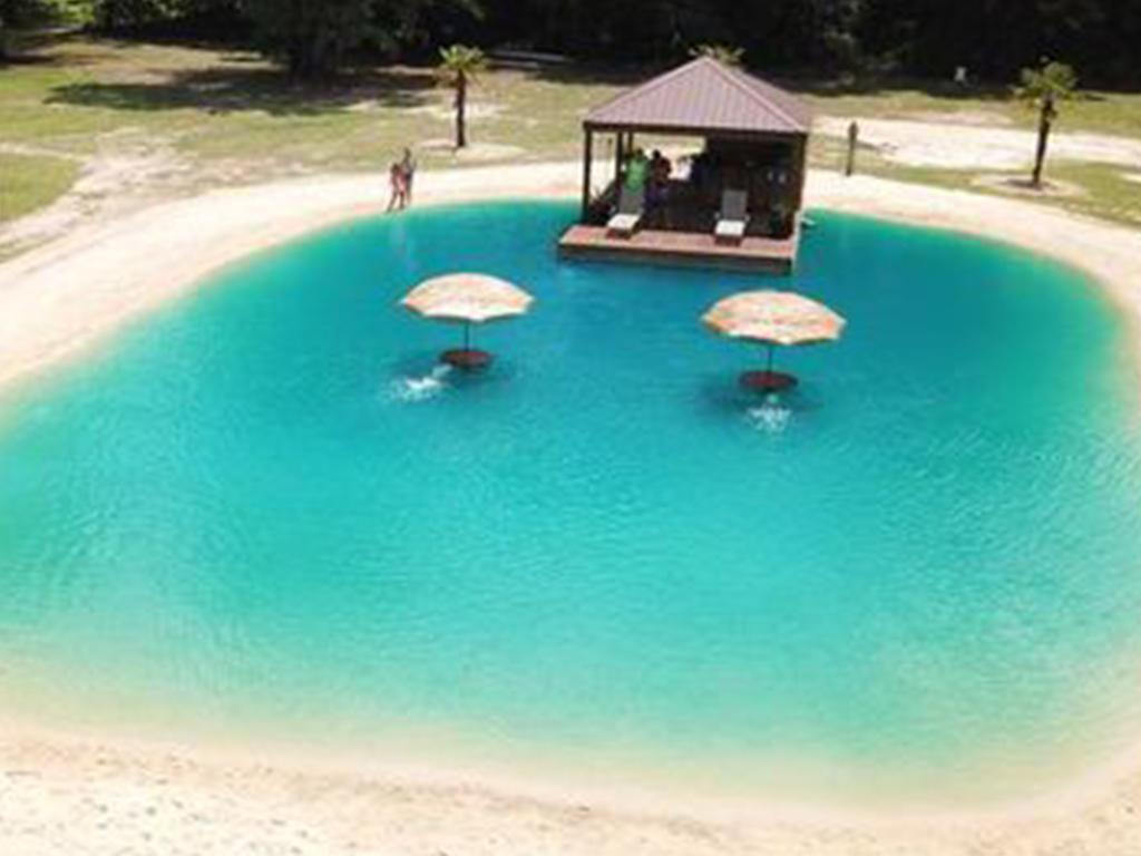 private garden beach resort