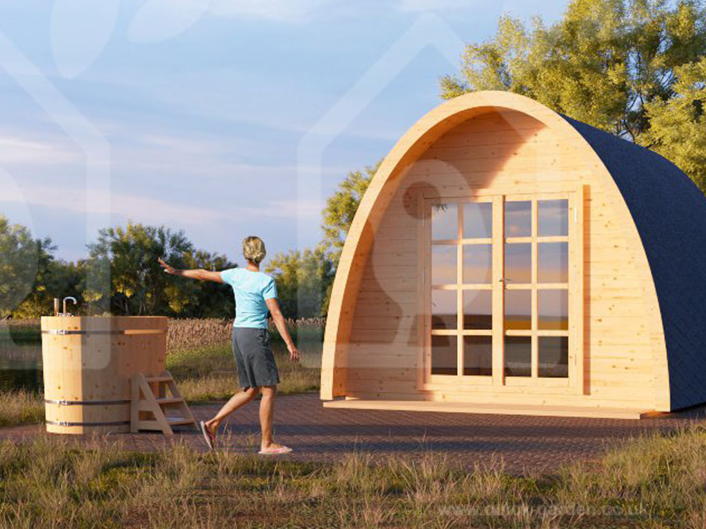 garden bedroom pod