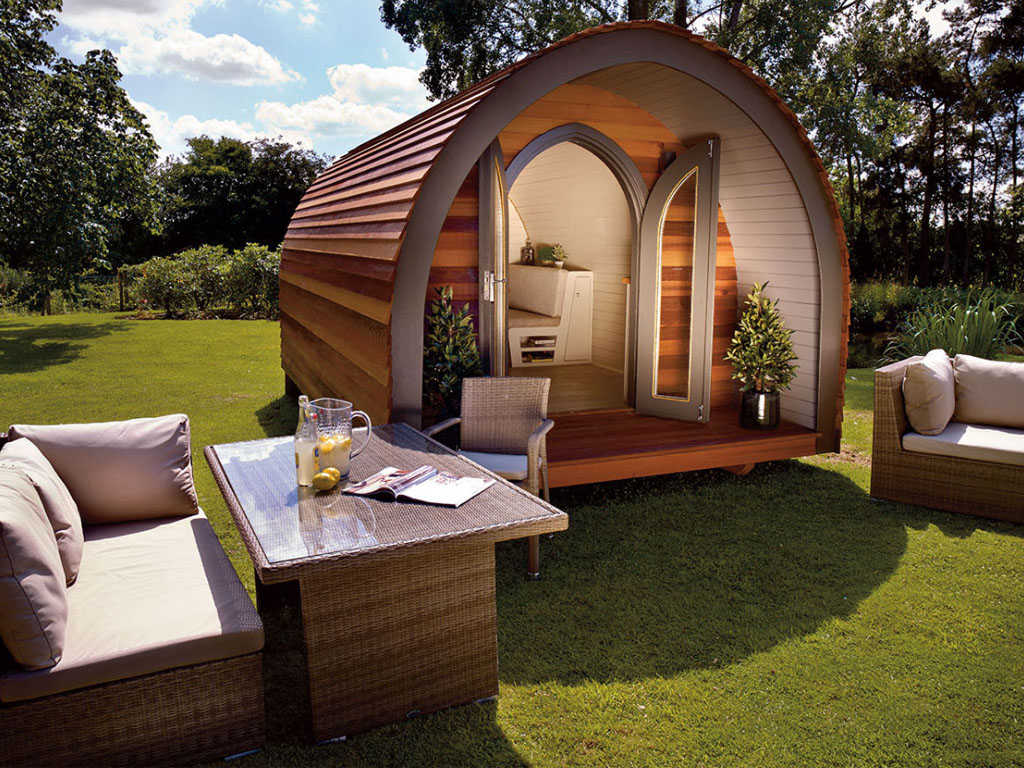 garden bedroom pod