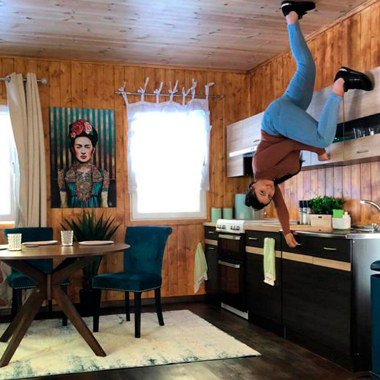 The Upside Down House