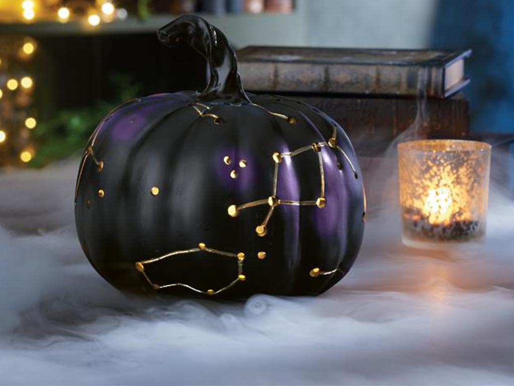 halloween constellation pumpkins