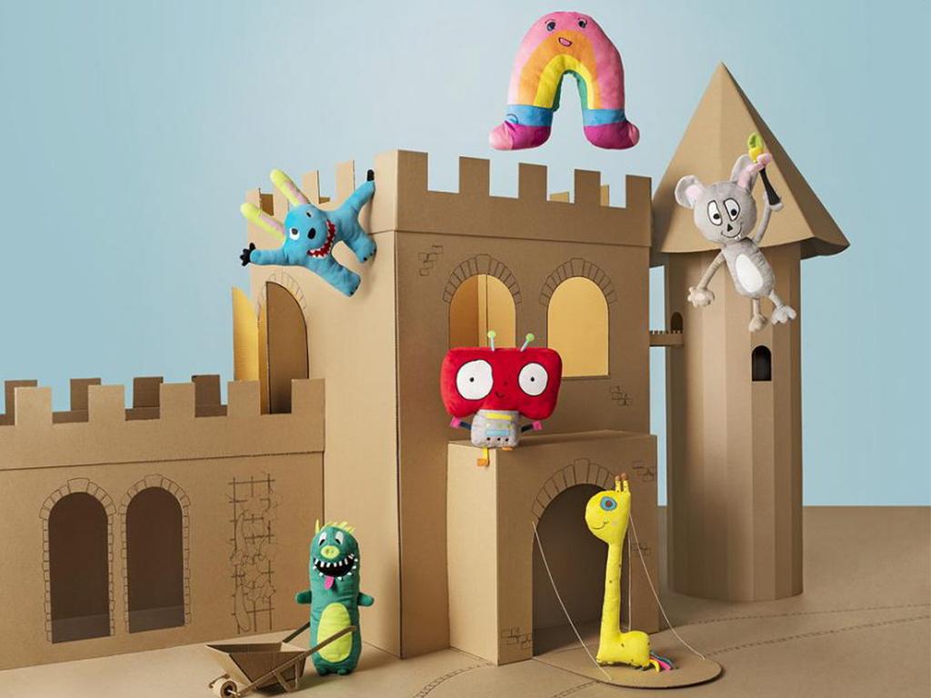ikea sagoskatt soft toy collection