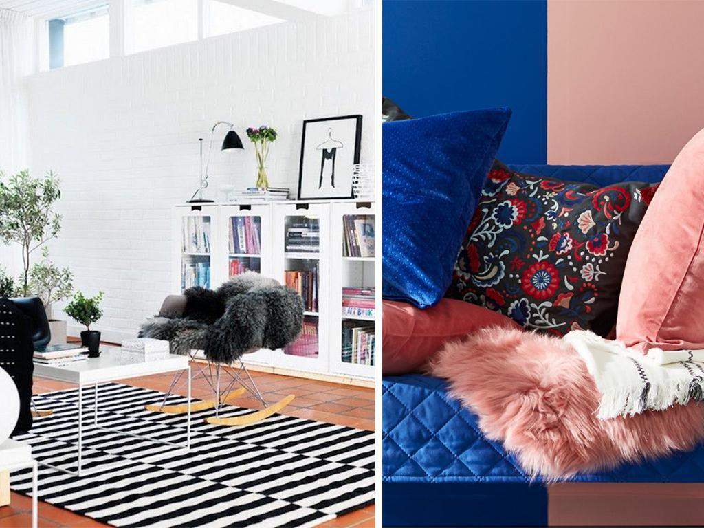 ikea sheepskin rugs