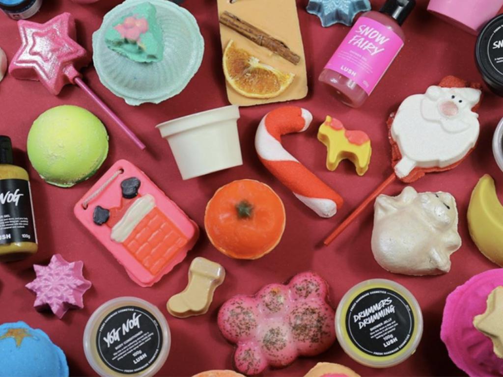 lush christmas collection