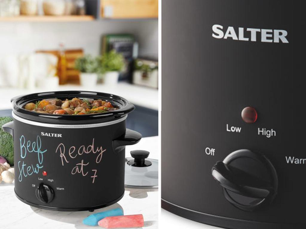 salter chalkboard slow cooker