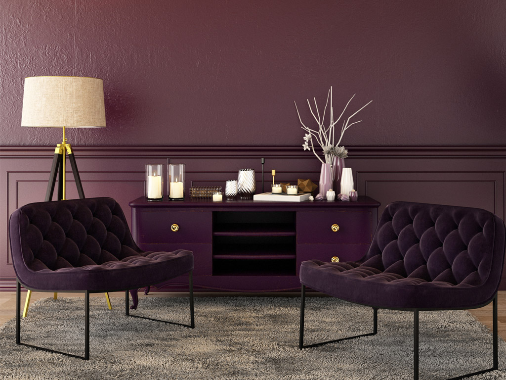 modern gothic interiors