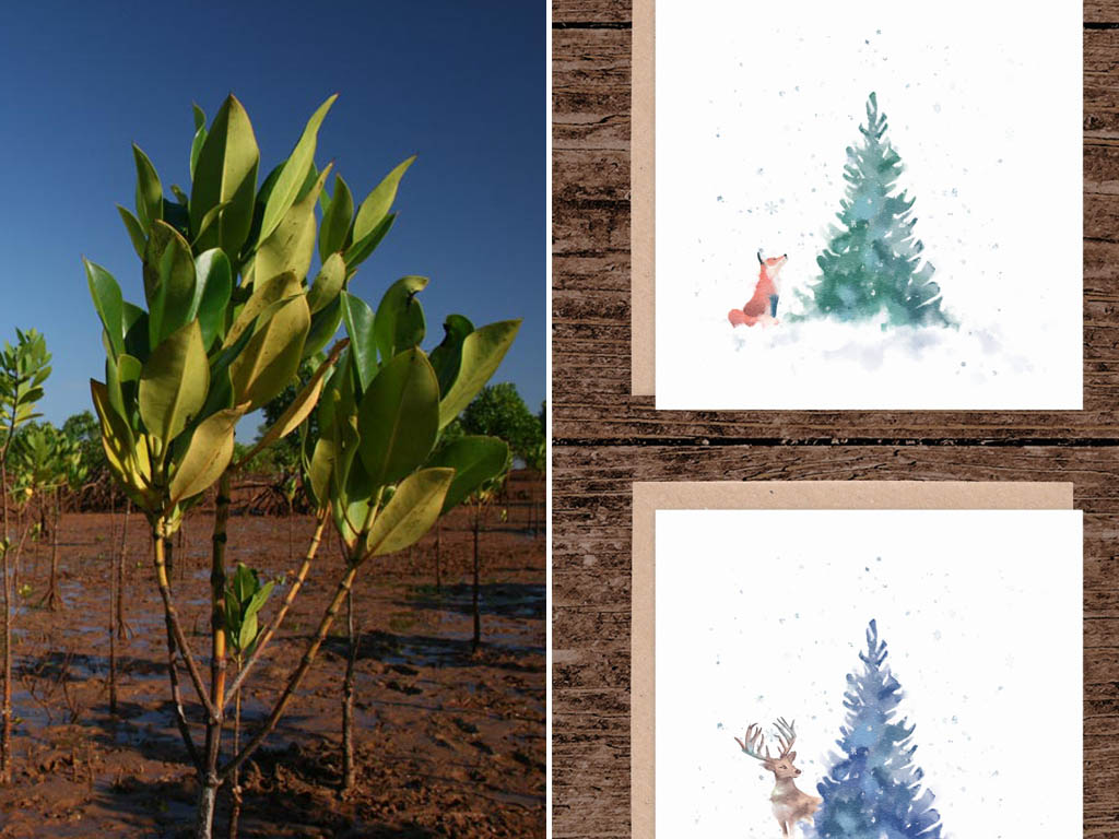 Tree Planting Christmas Cards Are Set to Take on Climate Change Inspiralist