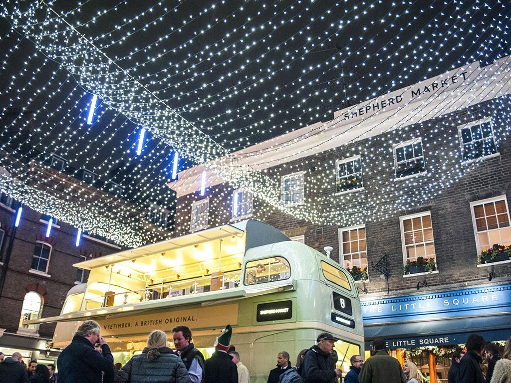 london christmas trees