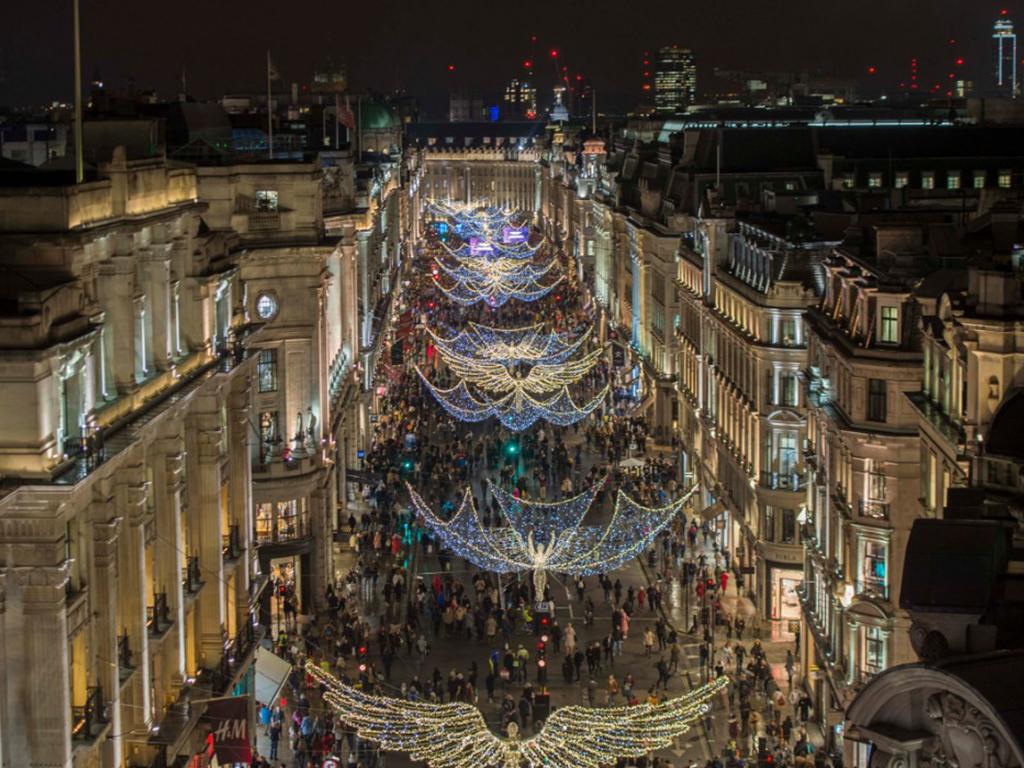london christmas trees