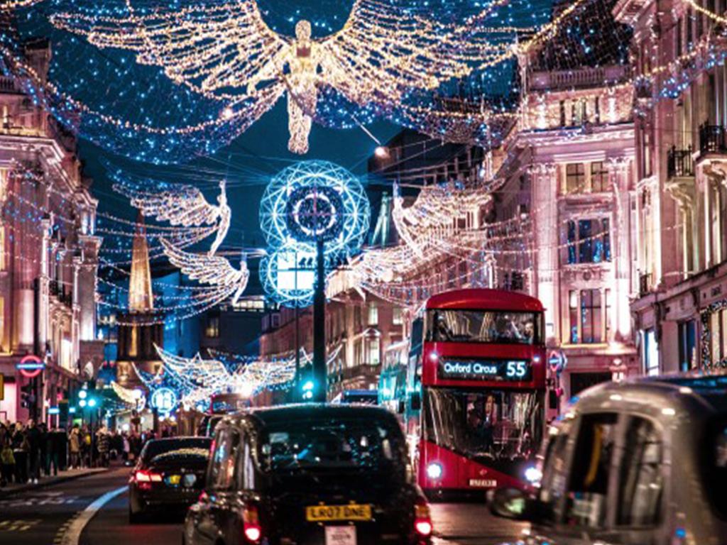 london christmas trees
