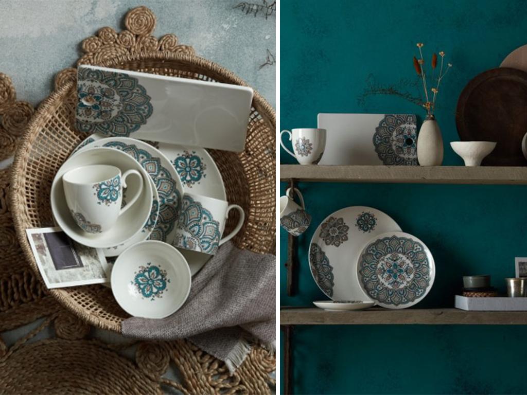 The Monsoon Denby Mandala Collection Is an Exotic Tableware Can't Miss