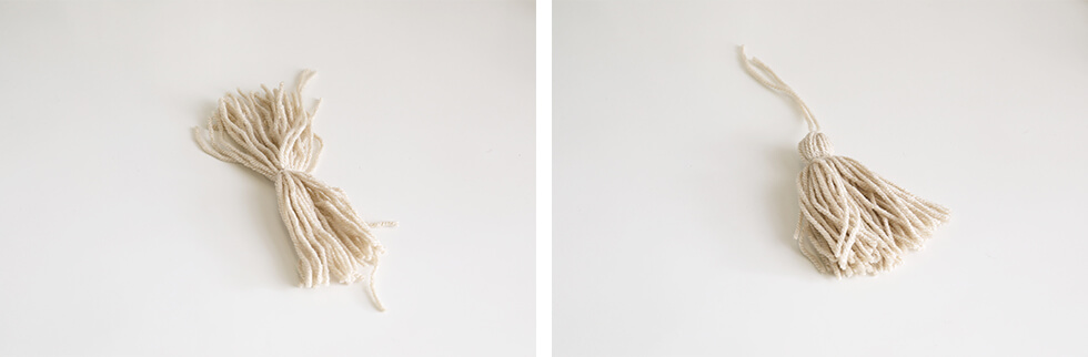 diy wall tassle hanging