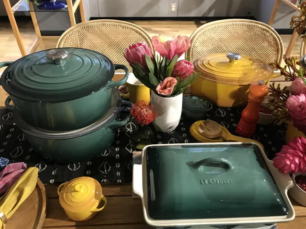 le creuset spring collection