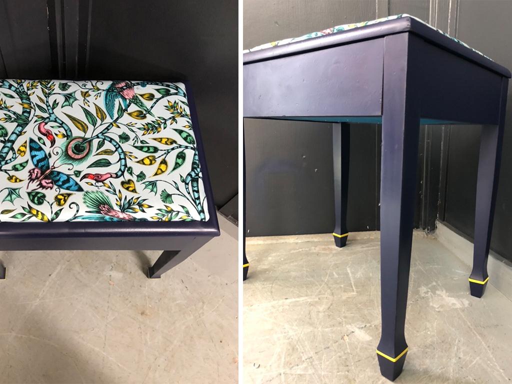 upcycle a piano stool