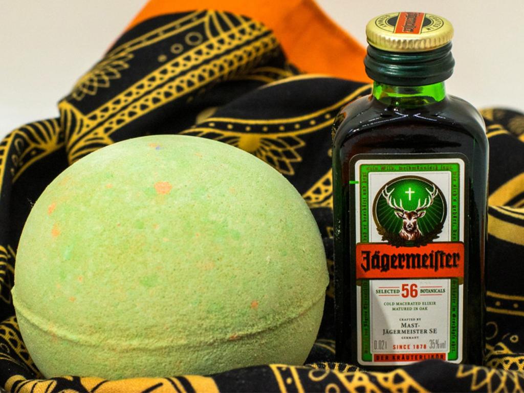 jagermeister bath bomb