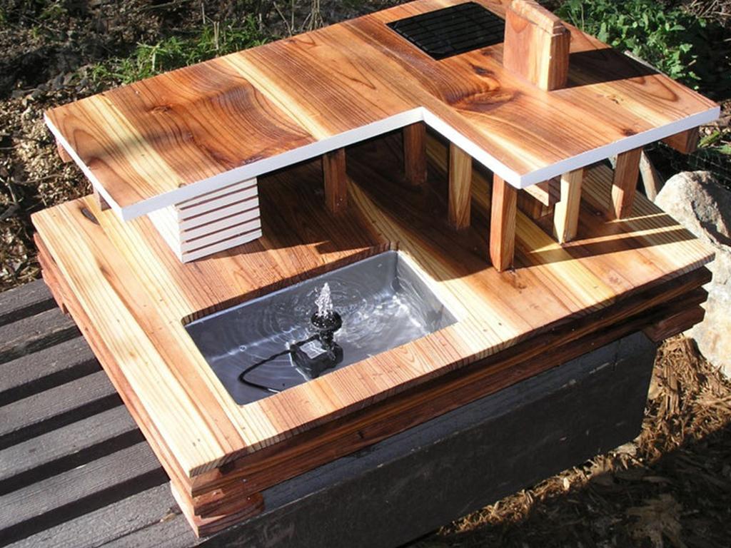 modern birdhouse