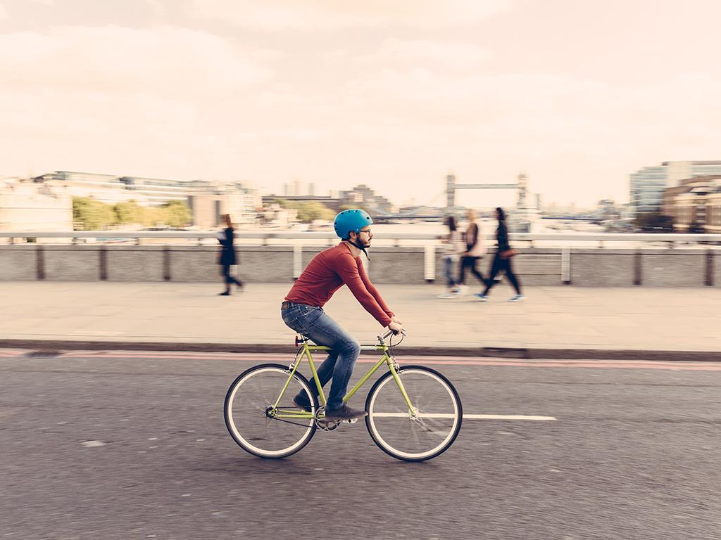 london cycling and pedestrian