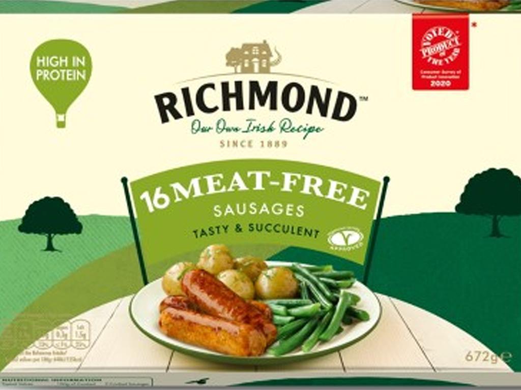 richmond meat free sausages