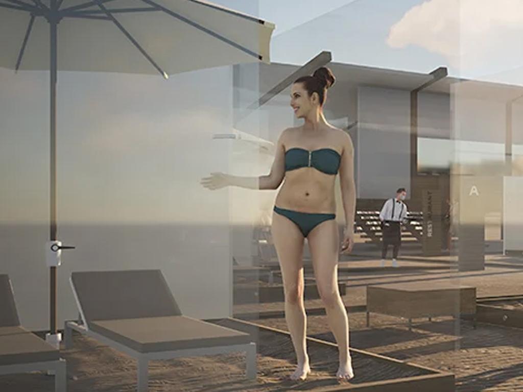 plexiglass beach boxes