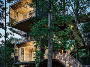 sustainable treehouse centre