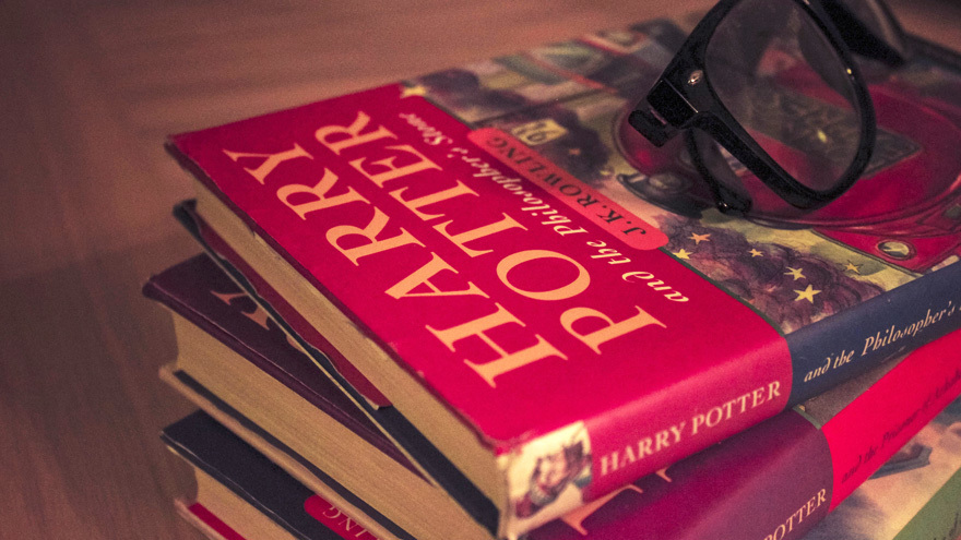Harry Potter books Pic: Istockphoto