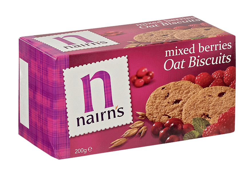 Nairns mixed berry biscuits