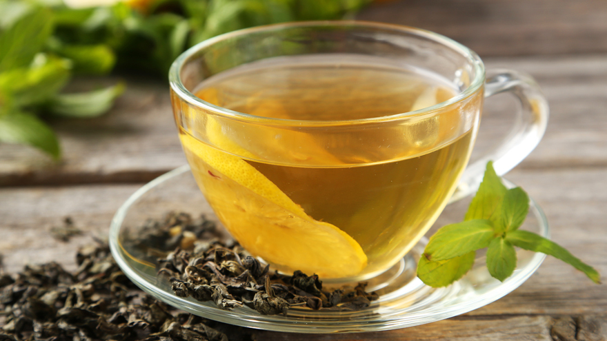 Refreshing green tea Pic: Rex/Shutterstock