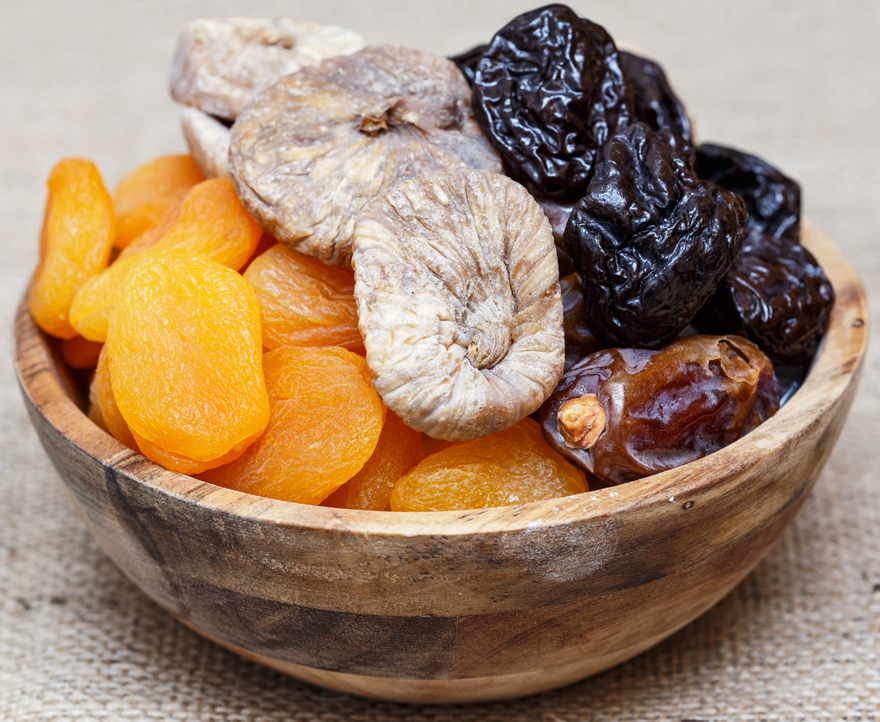 Dried fruit is naturally sweet Pic: Rex/Shutterstock