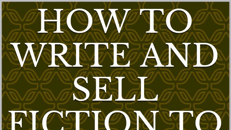 how to write fiction stories cover