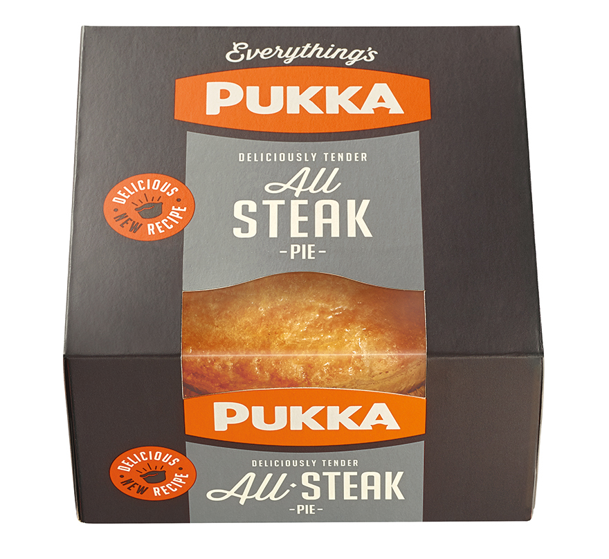Pukka Pie All Steak variety