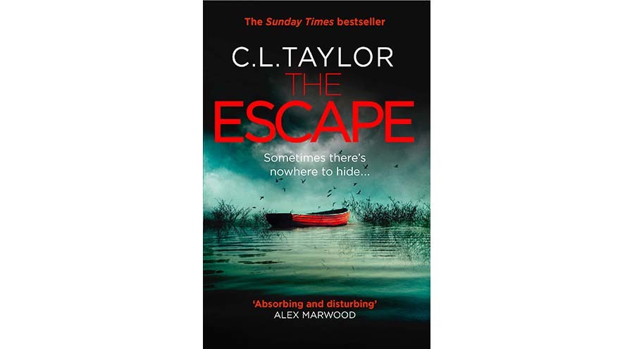 The escape by C. L.Taylor book cover