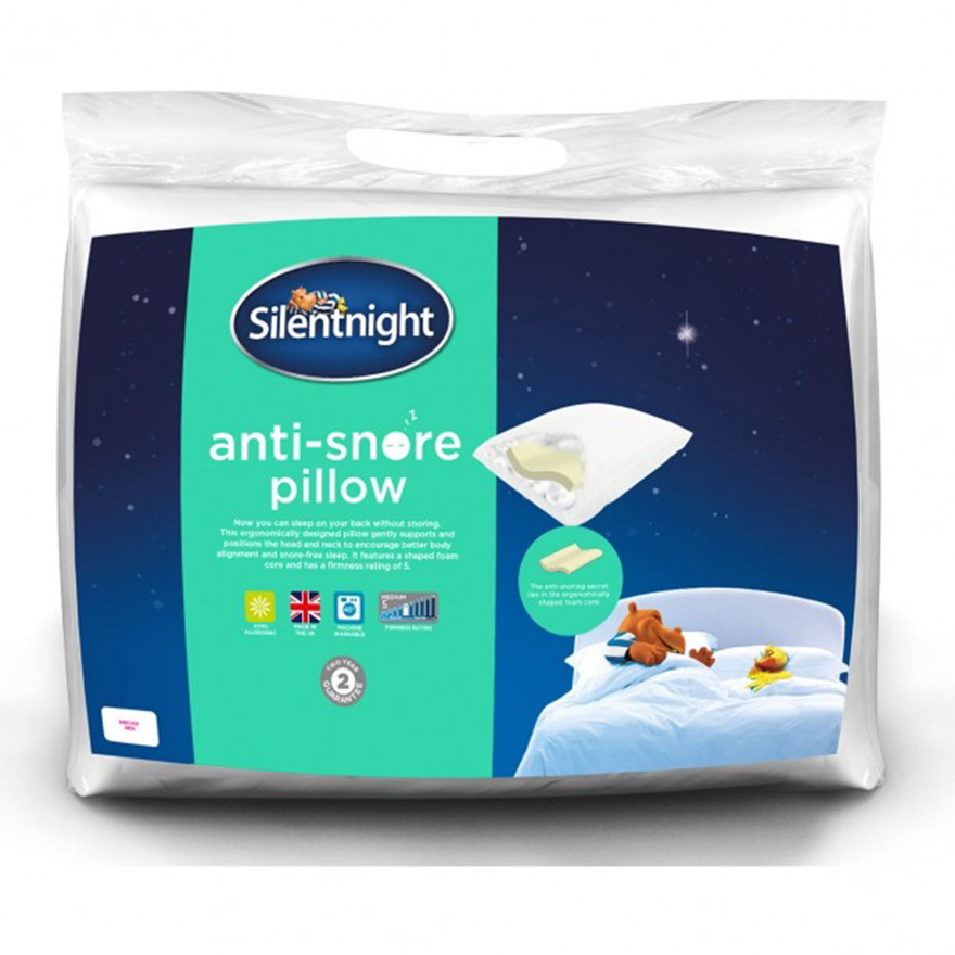 SilentNightAntiSnore pillow