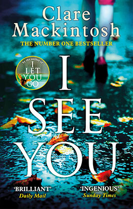 I See You by Clare Mackintosh book cover