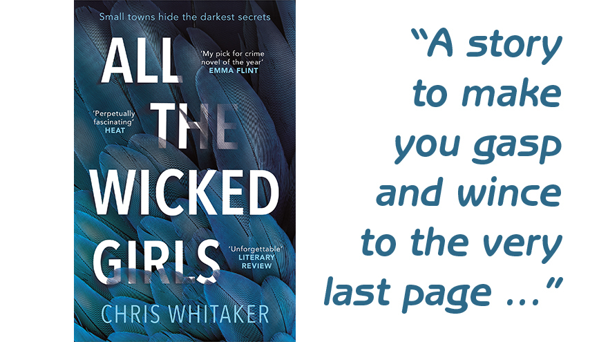 book cover of All The Wicked girls by Chris Whitaker