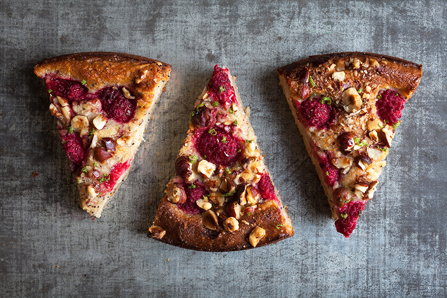 Gluten Free Raspberry and Lime Yoghurt Cake 