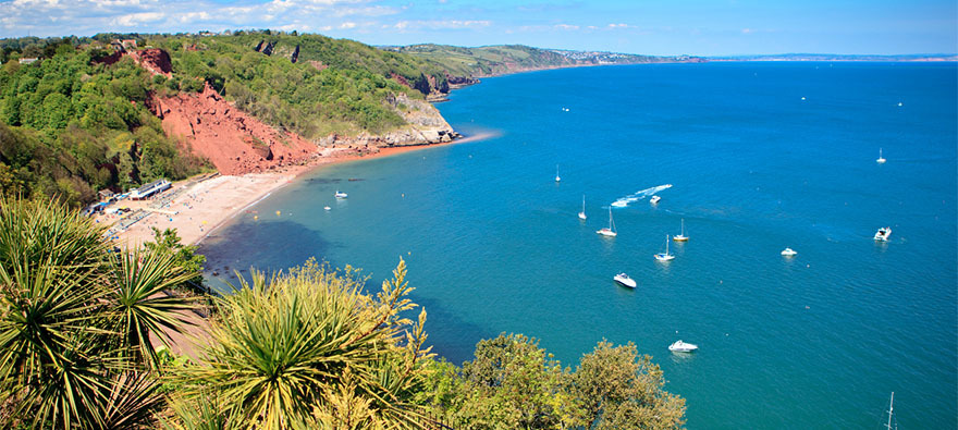 Babbacombe Beach Devon